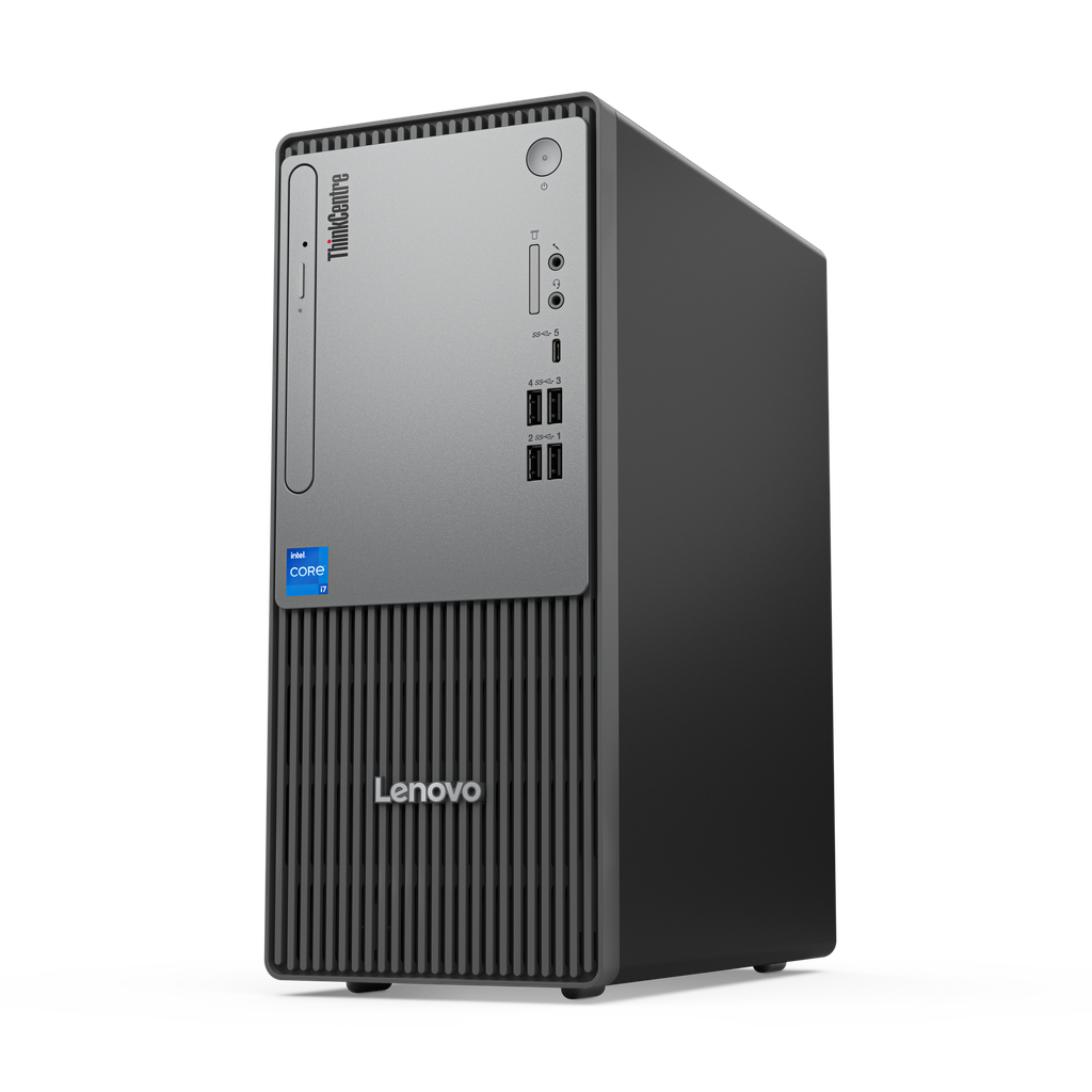 מחשב נייח LENOVO neo 50t G5 I7-14700 | 16GB | 512GB | Win11Pro | 3Y 12UD001WIV 