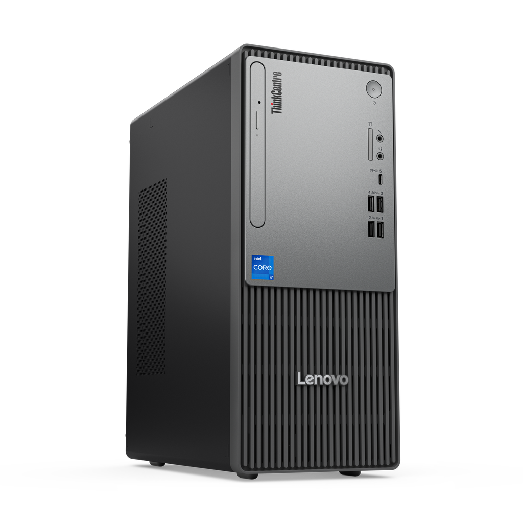 מחשב נייח LENOVO neo 50t G5 I7-14700 | 16GB | 512GB | Win11Pro | 3Y 12UD001WIV 