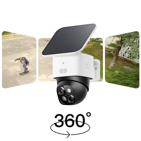  מצלמה סולארית חכמה eufy Security SoloCam S340 3K 