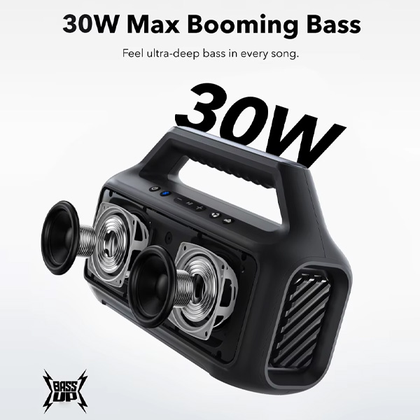  רמקול חוץ עם סאבוופר soundcore Boom 2 SE 30W 