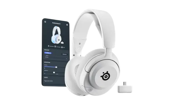  אוזניות גיימינג אלחוטיות Steelseries ARCTIS NOVA 5P PlayStation עם מיקרופון Arctis Nova 5P Black 