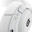  אוזניות גיימינג אלחוטיות SteelSeries ARCTIS NOVA 5 חיי סוללה עד 60 שעות – חיבור 2.4GHz או Bluetooth – מיקרופון Gen2.X Steelseries Arctis Nova 5 