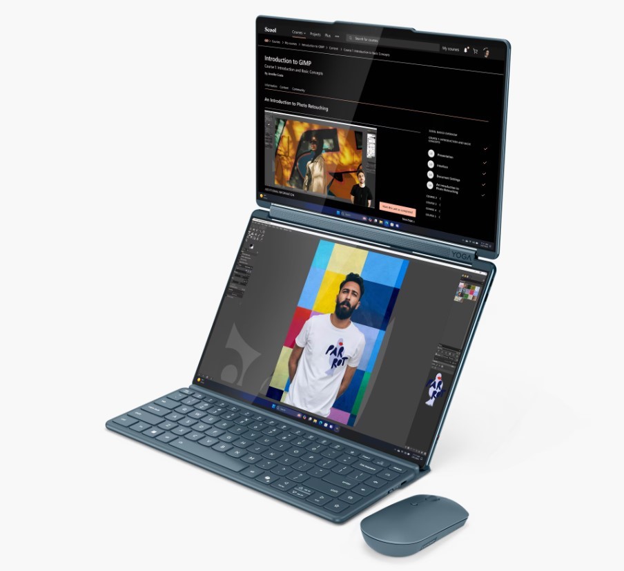 מחשב נייד Lenovo Yoga Book9 14IAH10 - 83KJ0021IV 