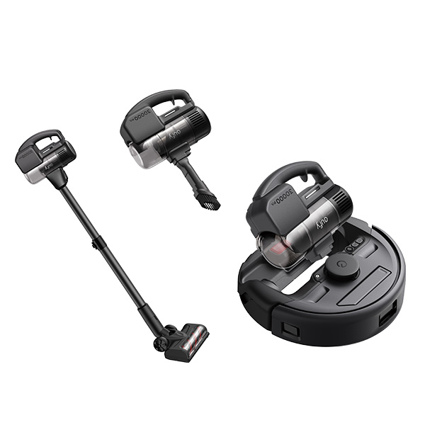  שואב אבק רובוטי משולב בשואב ידני eufy Robot Vacuum 3-in-1 E20 