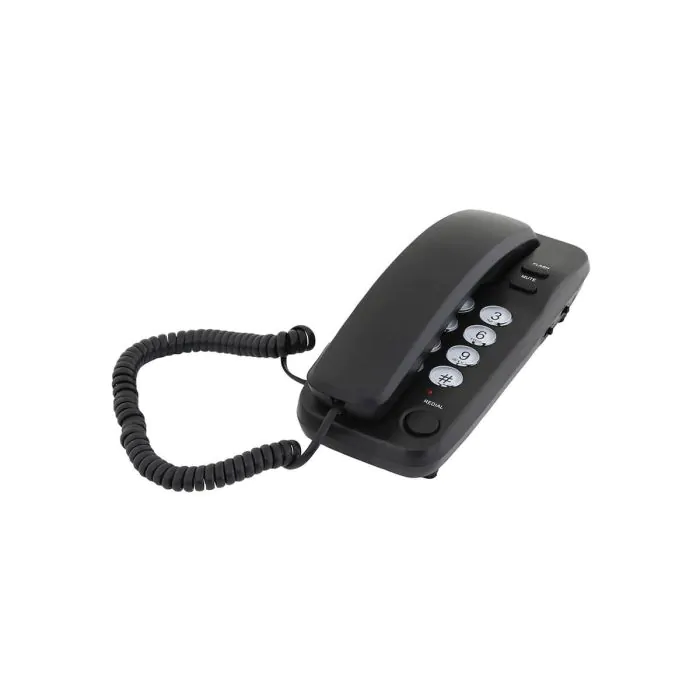  טלפון ביתי שחור 1200B HDT-1200B 