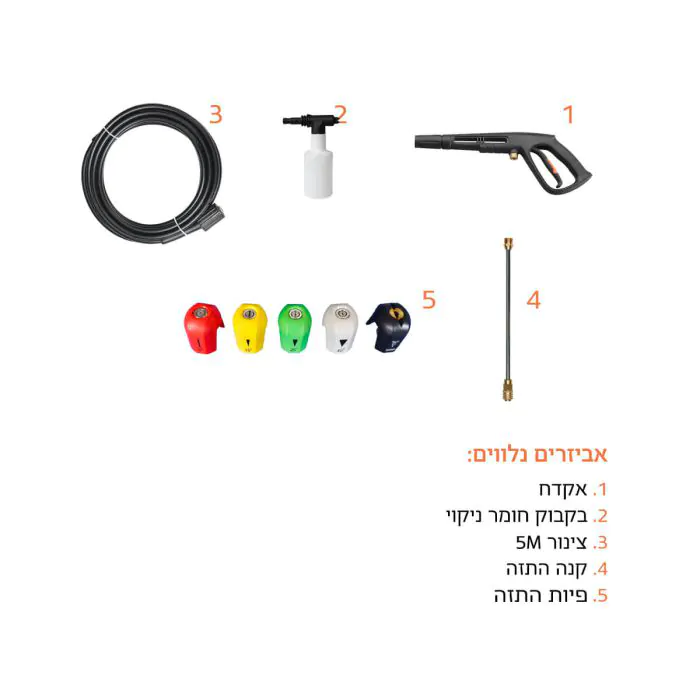  מכונת שטיפה, גרניק בלחץ 180 בר YLQ6662G-180B 