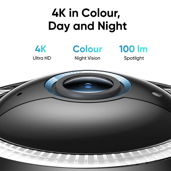  מצלמת אבטחת חוץ 4K סלולרית (4G) eufy 4G LTE Security Cam S330 