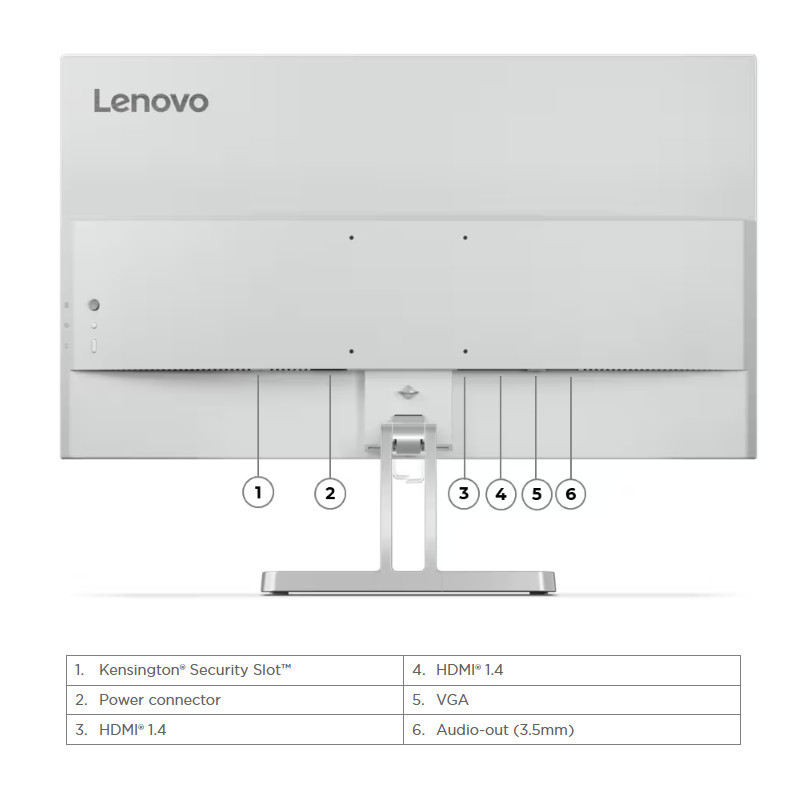 מסך מחשב Lenovo monitor L27i-4A - 67BEKAC1IS 