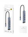  CUDY 6-IN-1 USB-C Hub with GbE & 4K@60Hz HDMI UH606 