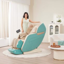  Comfy CZ7 – כורסת עיסוי מתקדמת מבית Medics Care טורקיז 