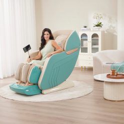  Comfy CZ7 – כורסת עיסוי מתקדמת מבית Medics Care טורקיז 