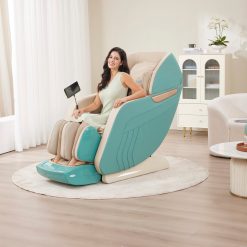  Comfy CZ7 – כורסת עיסוי מתקדמת מבית Medics Care טורקיז 