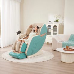  Comfy CZ7 – כורסת עיסוי מתקדמת מבית Medics Care טורקיז 