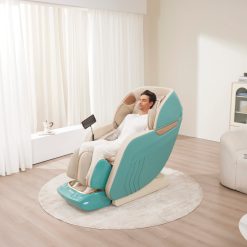  Comfy CZ7 – כורסת עיסוי מתקדמת מבית Medics Care טורקיז 