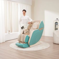  Comfy CZ7 – כורסת עיסוי מתקדמת מבית Medics Care טורקיז 