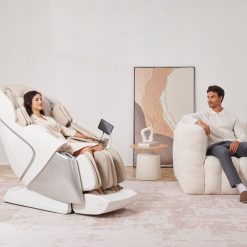  כורסת עיסוי יוקרתית XZ9 צבע לבן מבית מדיקסקייר 
