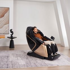  כורסת עיסוי יוקרתית XZ9 צבע שחור מבית מדיקסקייר 