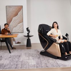  כורסת עיסוי יוקרתית XZ9 צבע שחור מבית מדיקסקייר 
