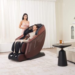  כורסת עיסוי מתקדמת XZ6 צבע חום מבית מדיקסקייר 