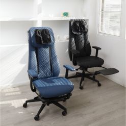  כיסא עיסוי משרדי נטען Q8 Ultimate Comfort מבית Medics Care – פתרון מושלם לנוחות ועיסוי – חום בהיר 