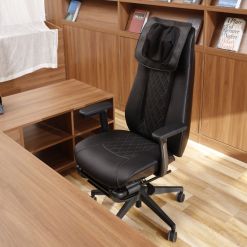  כיסא עיסוי משרדי נטען Q8 Ultimate Comfort מבית Medics Care – פתרון מושלם לנוחות ועיסוי – כחול כהה 
