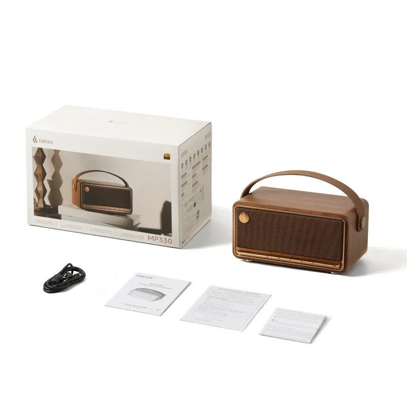 רמקול Edifier MP330 - Portable Bluetooth Speaker (Brown) EDF100094br 