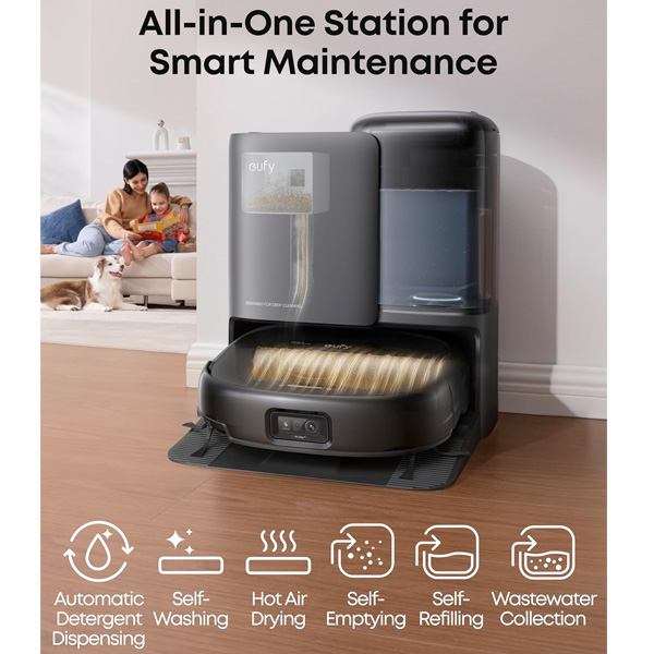  שואב אבק רובוטי eufy Robot Vacuum Omni E25 