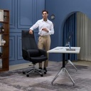  בוס נוחות Q7 כיסא משרד עיסוי (שחור) 