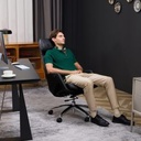  בוס נוחות Q7 כיסא משרד עיסוי (שחור) 