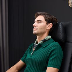  בוס נוחות Q7 כיסא משרד עיסוי (שחור) 