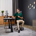  בוס נוחות Q7 כיסא משרד עיסוי (שחור) 