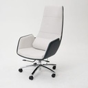  זנפרו Q6 כיסא משרדי עיסוי (לבן / שחור) 