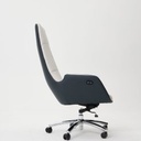  זנפרו Q6 כיסא משרדי עיסוי (לבן / שחור) 