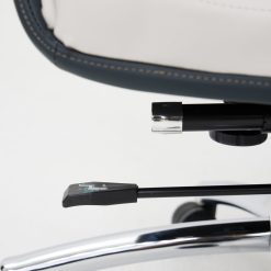  זנפרו Q6 כיסא משרדי עיסוי (לבן / שחור) 