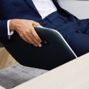  זנפרו Q6 כיסא משרדי עיסוי (לבן / שחור) 