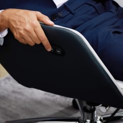  זנפרו Q6 כיסא משרדי עיסוי (לבן / שחור) 