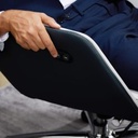  זנפרו Q6 כיסא משרדי עיסוי (לבן / שחור) 