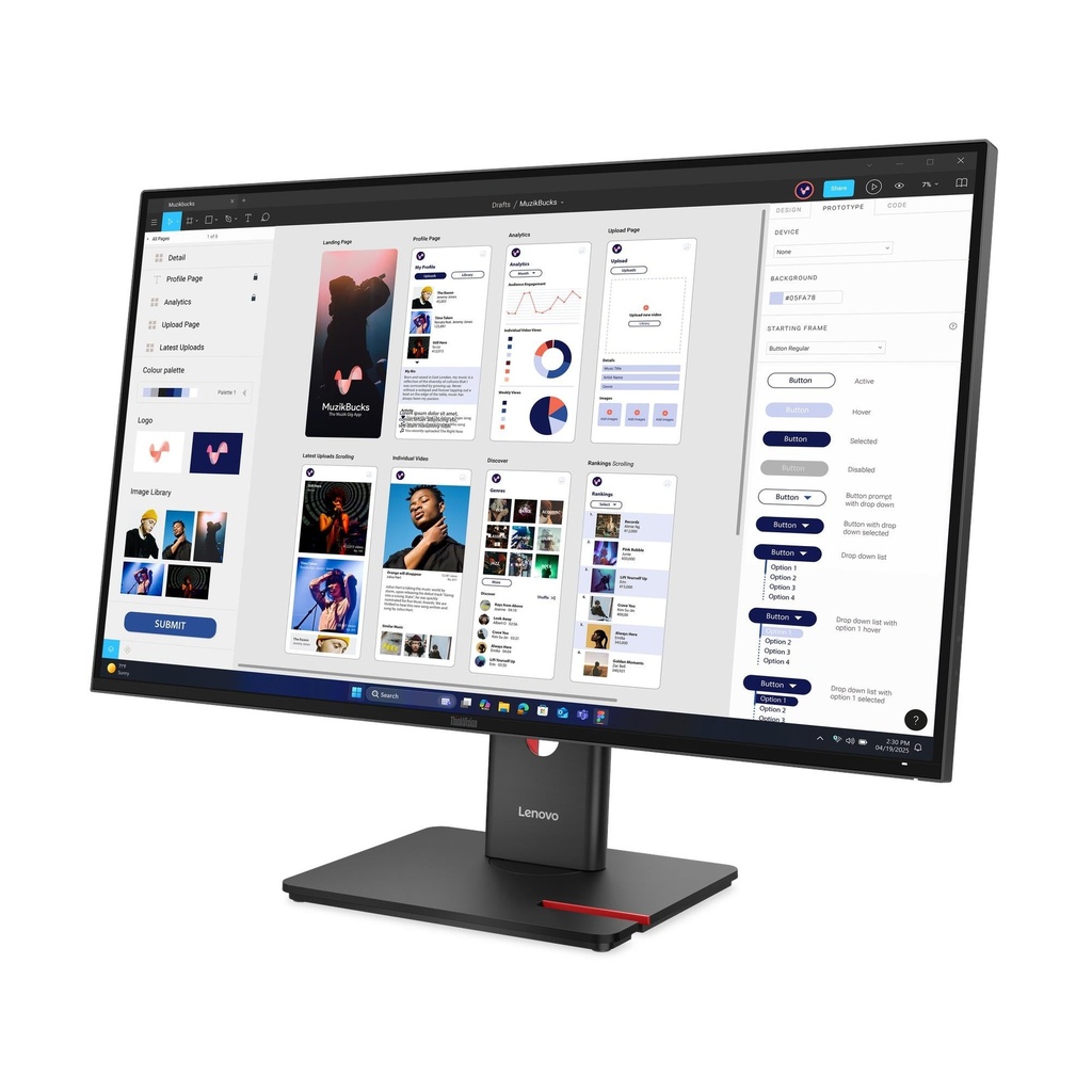  LENOVO ThinkVision T32UD-40 | 3Y 64B0GAT1IS 