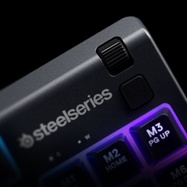  מקלדת גיימינג חוטית עמידה במים SteelSeries Apex 3 TKL US LED 
