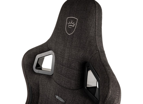  כיסא גיימינג NOBLECHAIRS EPIC COMPACT TX ANTHRACITE/CARBON בצבע אפור/קרבון 