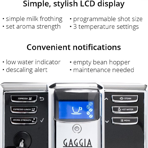  מכונת קפה אוטומטית GAGGIA ANIMA BARISTA 