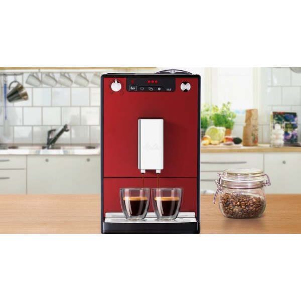  מכונת קפה אוטומטית Melitta Solo Chili Red 