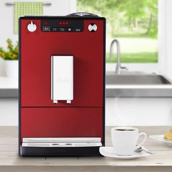  מכונת קפה אוטומטית Melitta Solo Chili Red 
