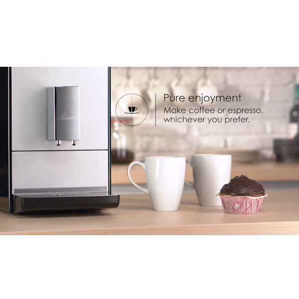  מכונת קפה אוטומטית Melitta Solo Pure Black 