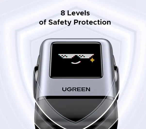  מטען קיר רובוט UGREEN Charger GaN 100W UGREEN X688 45515 