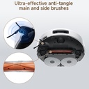  שואב אבק שוטף רובוטי שיאומי דגם Xiaomi Robot Vacuum 5 בצבע לבן 