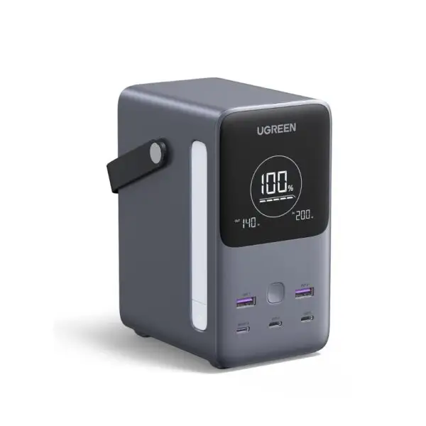  סוללת גיבוי Ugreen Power Bank 48000mAh PD 300W כולל תצוגה ותאורה Ugreen PB770 25286 