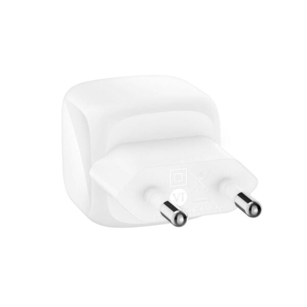  מטען קיר קומפקטי Belkin BoostCharge USB-C 30W + כבל belkin WCA008kq1MWH-B5 