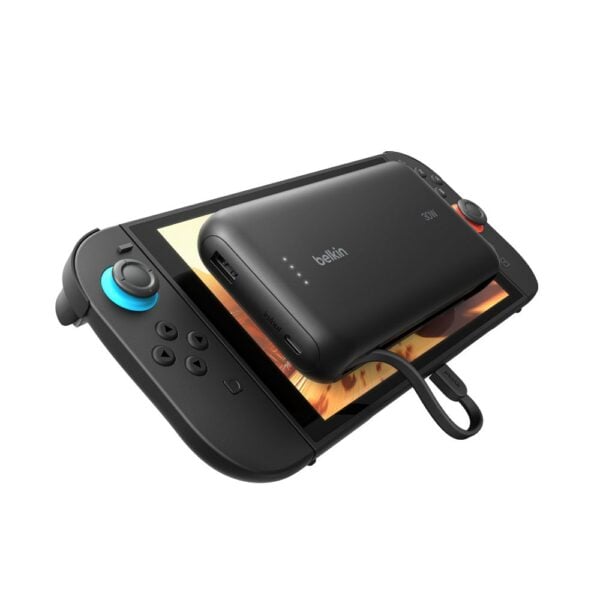  סוללת גיבוי Belkin 30W 20,000mAh ל-Nintendo Switch 2 Belkin ENA013hqBK 