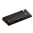  מקלדת מכאנית אלחוטית Glorious GMMK 3 PRO HE 75% Prebuilt Wireless שחור 